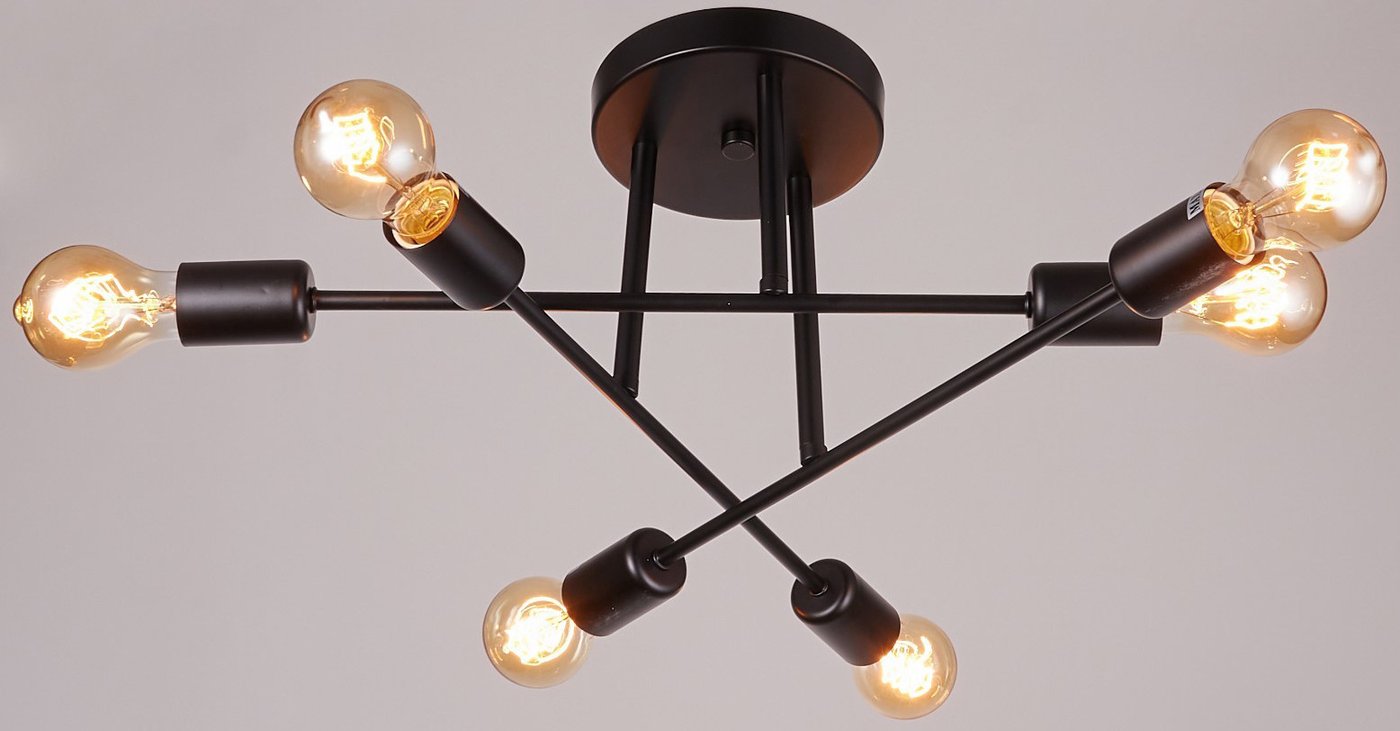 

Люстра средней высоты BayerLux 10008/6 5032201 (черный)