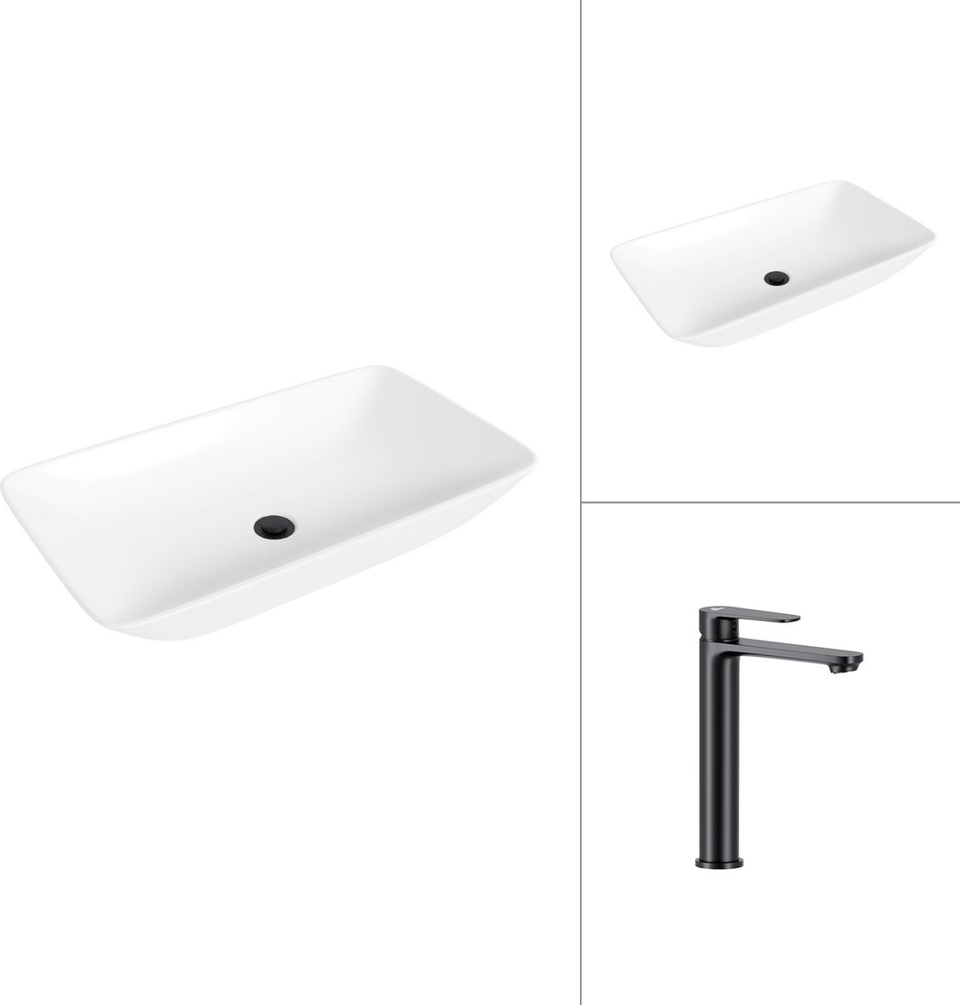 Умывальник Lauter 21886 + Moon 21СК8691BS