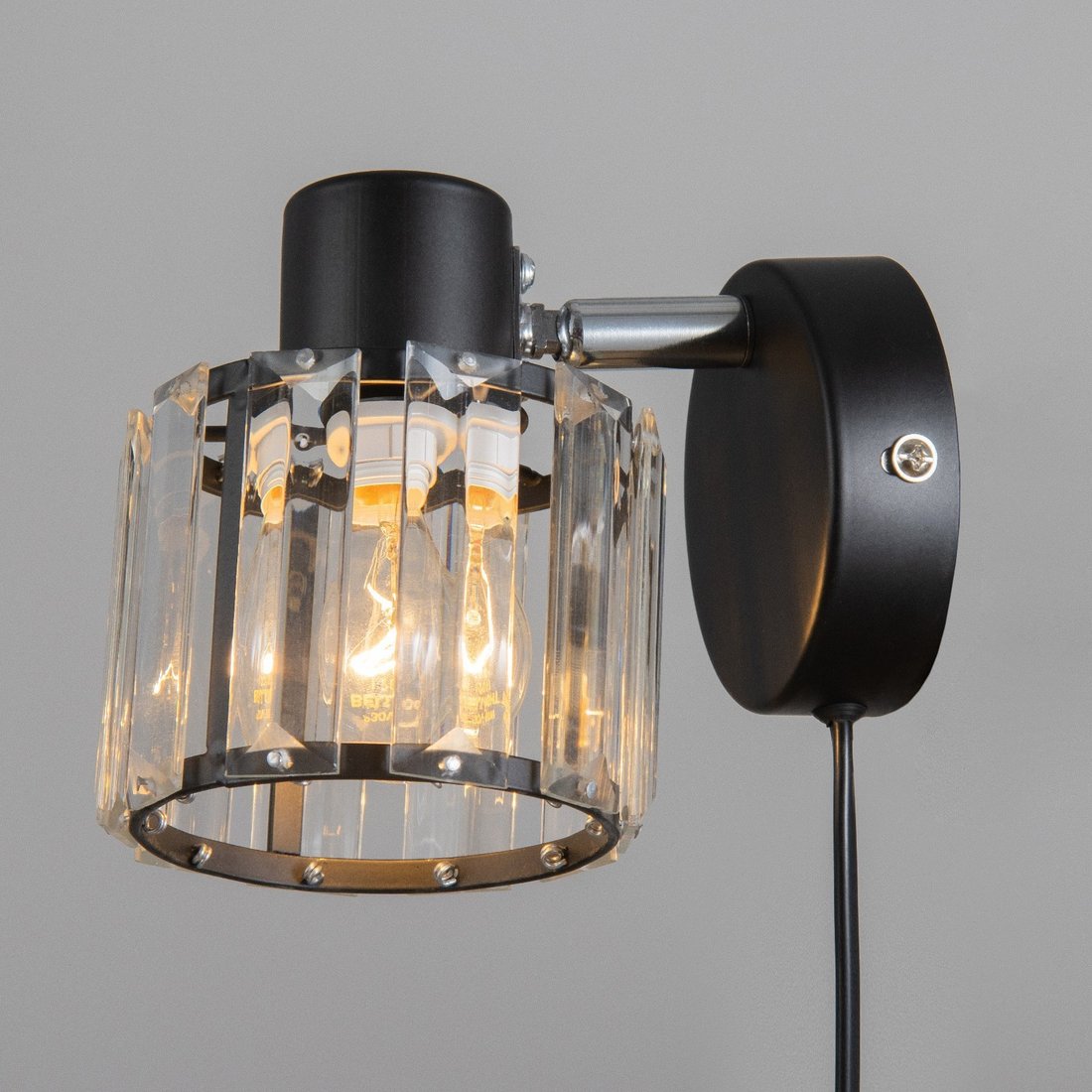 

Бра BayerLux 59387/1 5169282 (черный/хром)