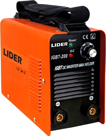 Сварочный инвертор Lider IGBT-200