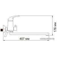 Смеситель Wasserkraft Isen 2602L