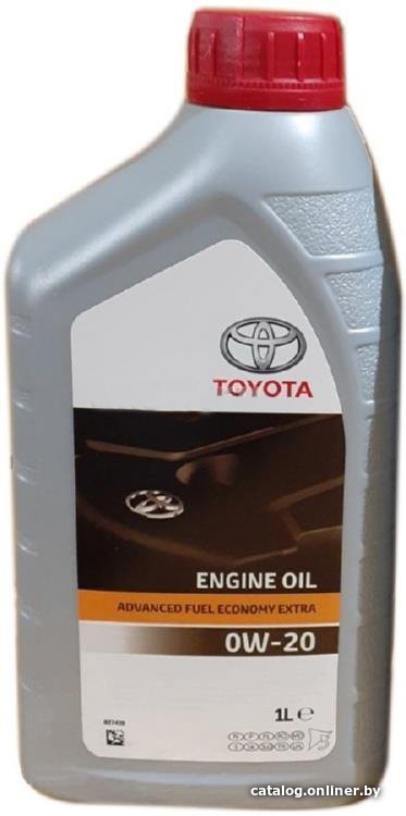 Моторное масло Toyota Engine Oil Advanced Fuel Economy SN 0W-20 1л