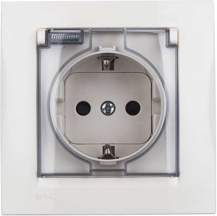 

Розетка Simon 1590450-031 (слоновая кость)