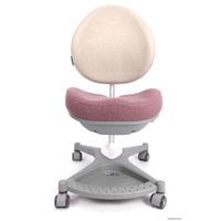 Детское ортопедическое кресло CooBee 138 с чехлом (пудровый розовый)