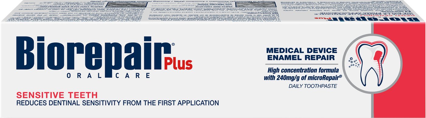

Зубная паста Biorepair Plus Sensitive Teeth 75 мл