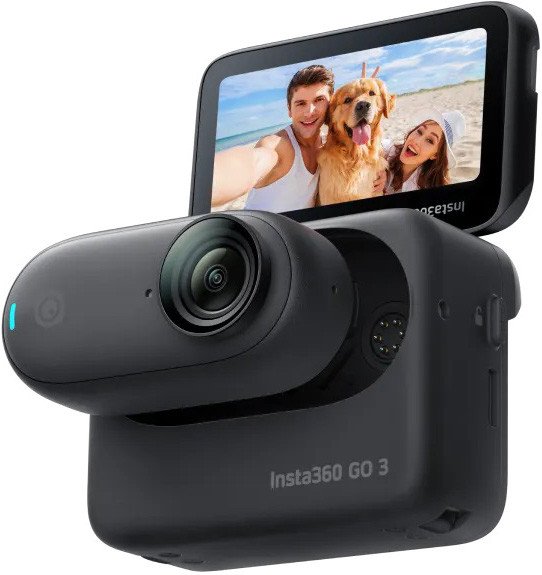 

Экшен-камера Insta360 GO3 64GB (темно-черный)