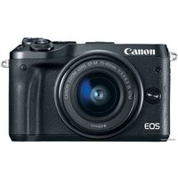 Беззеркальный фотоаппарат Canon EOS M6 Kit 15-45mm (черный)