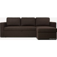 Угловой диван Divan Порту Textile Brown 11900 (коричневый)