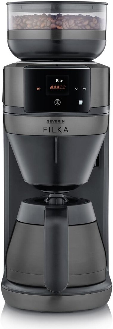 Капельная кофеварка Severin KA 4855 Dark Inox