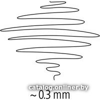 Ручка капиллярная Staedtler Триплюс 334-4 (оранжевый)