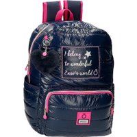 Школьный рюкзак Enso Make a wish 9192321 (темно-синий/розовый)