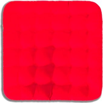 Подушка для сидения Smart Textile Уют 40x40 T428 (лузга гречихи, красный)