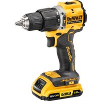 Ударная дрель-шуруповерт DeWalt DCD100YD2T (с 2-мя АКБ 2 Ач, кейс)