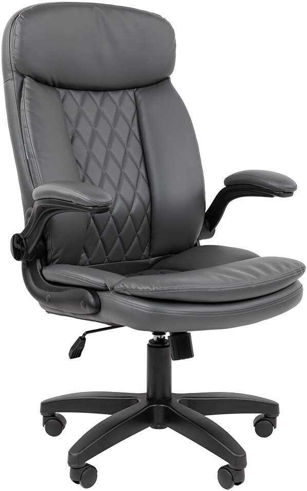 

Офисное кресло CHAIRMAN 533 (экокожа серый)