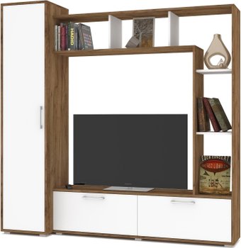 Modern Прага (табачный дуб/белый)