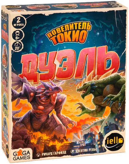 Настольная игра GaGa Games Повелитель Токио. Дуэль