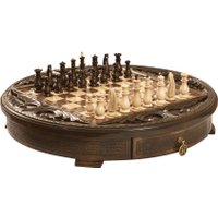 Шахматы Haleyan Круг Света kh165-5 (в ларце)