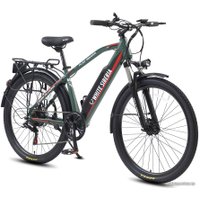 Электровелосипед White Siberia Camry Allroad (матовый зеленый)