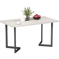 Кухонный стол Mio Tesoro Miata 120x66 (шелковый камень/черный)