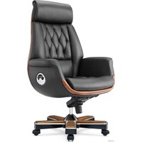 Офисное кресло Norden Трон YS1505A (кожа, черный)