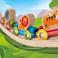 Поезд Hape Поезд Джунгли E3807-HP