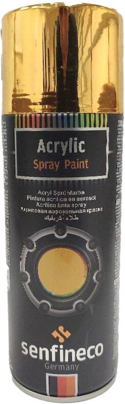 

Автомобильная краска Senfineco акриловая золото Bright Metallic Gold 0.4 л