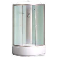 Душевая кабина Coliseum Симпл Т-80 (белое/матовое стекло)