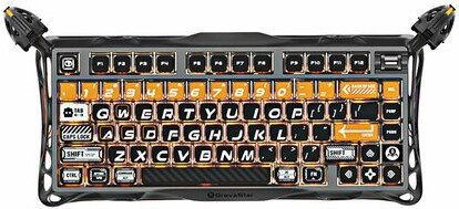 

Клавиатура Gravastar Mercury K1 Pro CyberFlare (GravaStar x Kailh Speedy Mint)