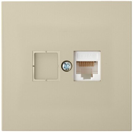 

Розетка компьютерная Bylectrica РК18-6611 (бежевый)