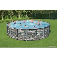 Каркасный бассейн Bestway Power Steel Камень 56883 (610x132)