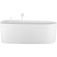 Ванна Aquatek Прима 80x170 AQ-1115780 (белый глянцевый, с ножками и сливом)