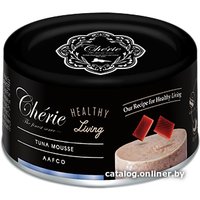 Консервированный корм для кошек Pettric Cherie Healthy Living Tuna Mousse (мусс из тунца) 80 г