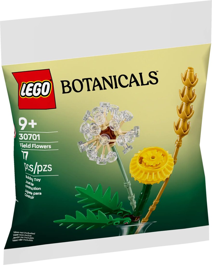 Конструктор LEGO The Botanical Collection 30701 Полевые цветы