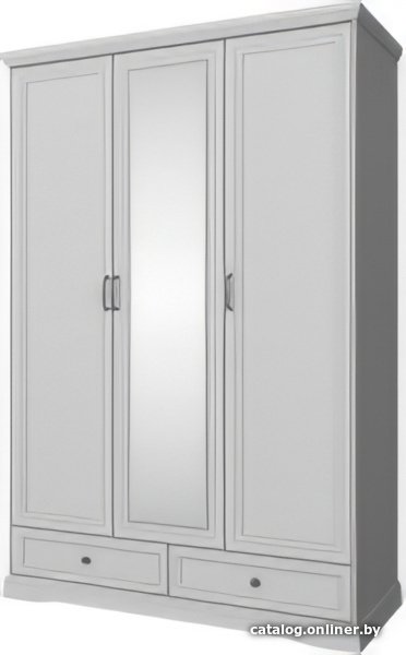 Шкаф распашной Anrex Valencia 3DG2SZ (серый)