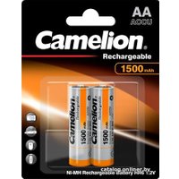 Аккумулятор Camelion AA 1500mAh 2 шт. NH-AA1500-BP2