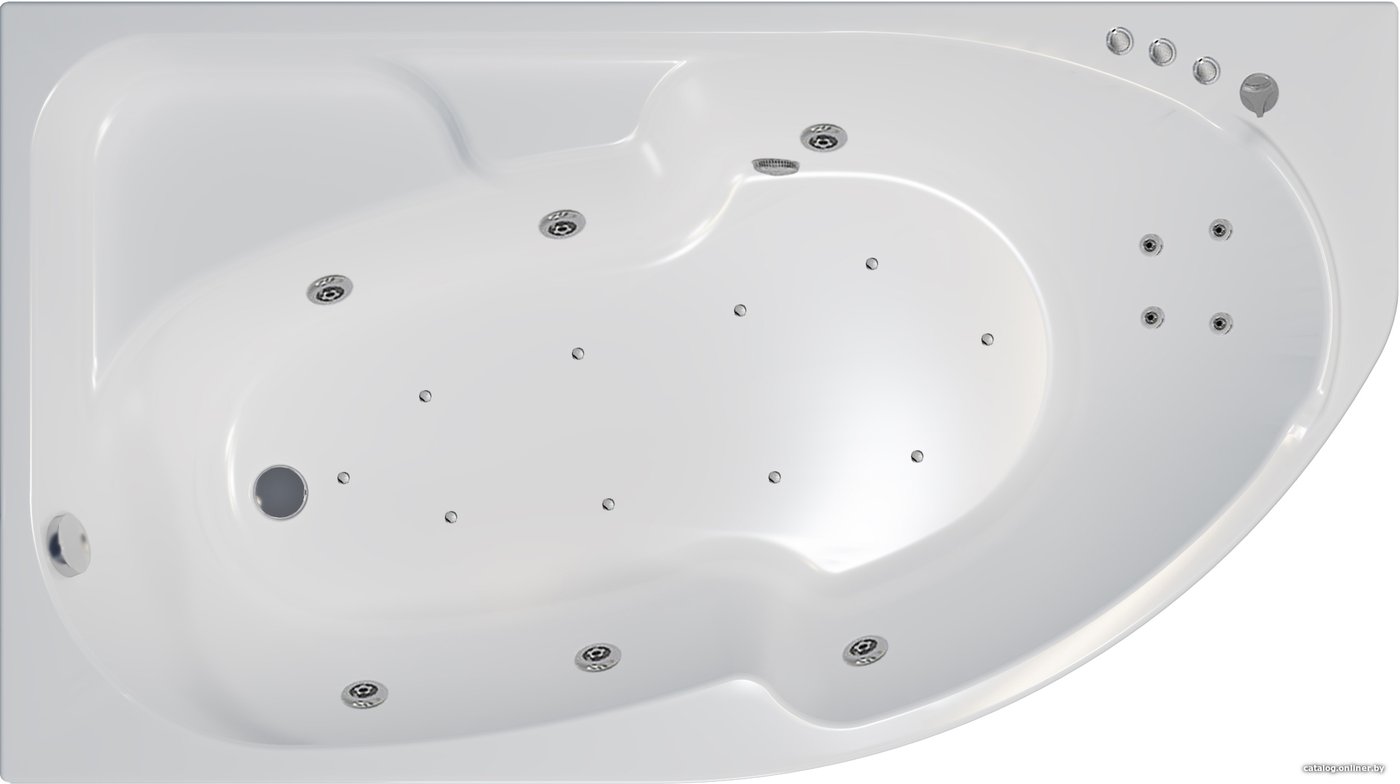 Ванна Triton София гидромассажная 170х95L Люкс