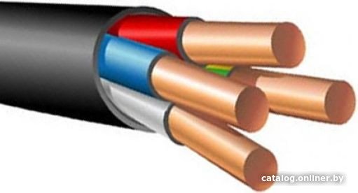 Кабель силовой БелРоскабель ВВГ нг(А)-LS 4х1.5