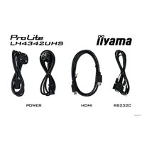 Информационная панель iiyama ProLite LH4342UHS-B3
