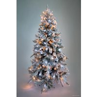Ель Green Trees Россо заснеженная световая премиум 1.8 м