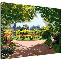 Картина по номерам PaintLine Клод Моне. Сад имени Баумана PL-00181