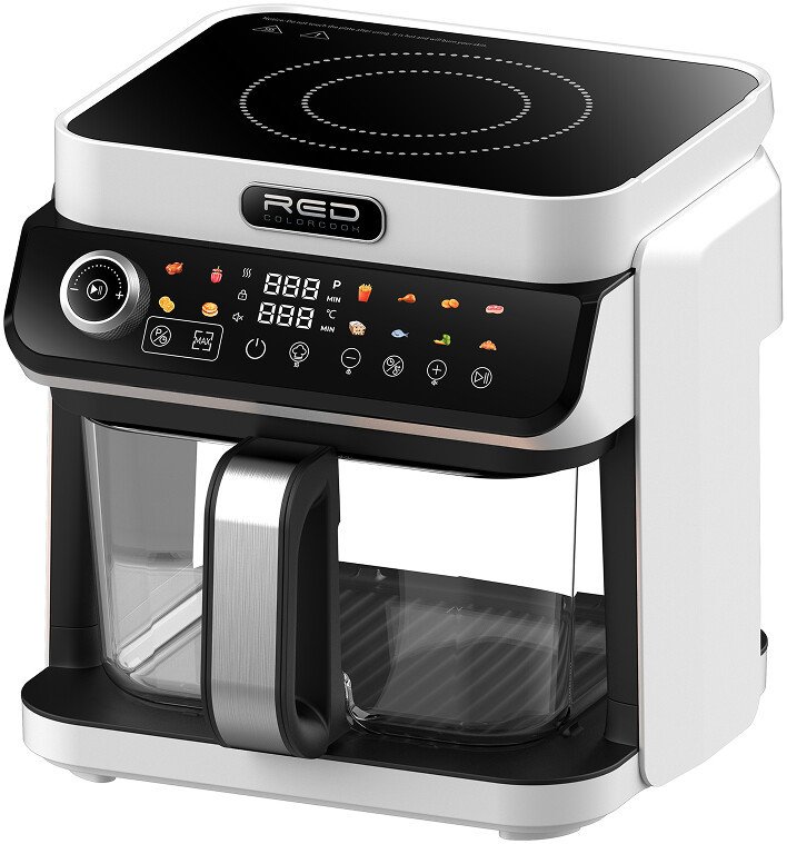 Аэрогриль (аэрофритюрница) RED ColorCook MasterChef MC550W (белый)