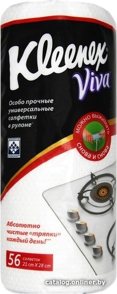 Салфетка хозяйственная Kleenex Viva универсальные многоразовые
