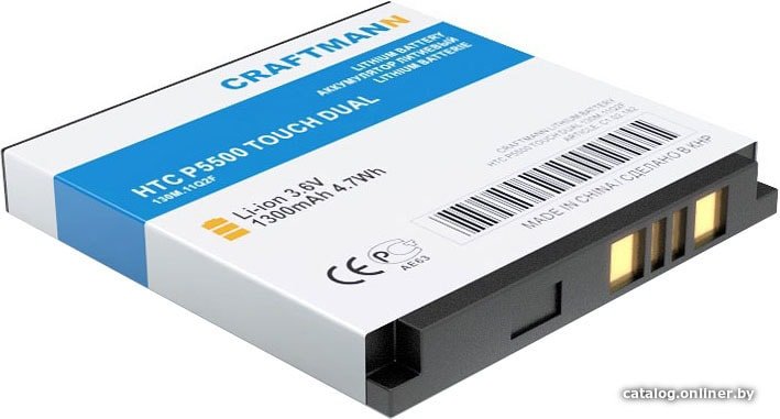Аккумулятор для телефона Craftmann C1.02.182 (совместим с HTC NIKI160)