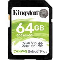 Карта памяти Kingston Canvas Select Plus SDXC 64GB