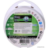 Галогенная лампа Philips H4 LongLife EcoVision 2шт [12342LLECOS2]
