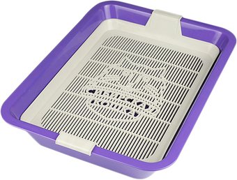 Туалет-лоток Сибирская кошка Пэтти (цвет в ассортименте)