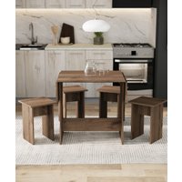 Обеденная группа Артём-Мебель Остин СН-130 ДСП (дуб экспрессив/бронзовый)