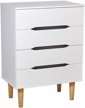 Детский комод Polini Kids Simple 3602 0002751.163 (белый/дуб каменный)