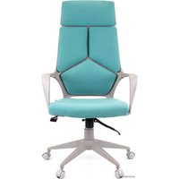 Офисное кресло Everprof Trio Grey TM (ткань, бирюзовый)