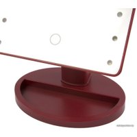 Косметическое зеркало Marta MT-2654 (бордовый гранат)